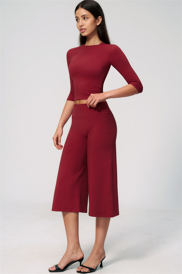 The Nexus Wide-Leg Crop