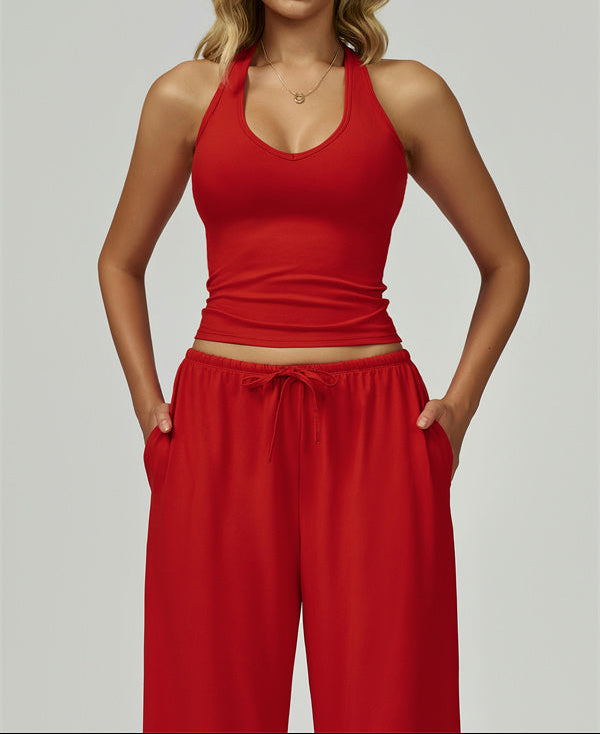 The Sprint Halter Tank Top