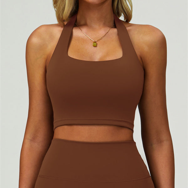 The Seraphine Halter Crop Top