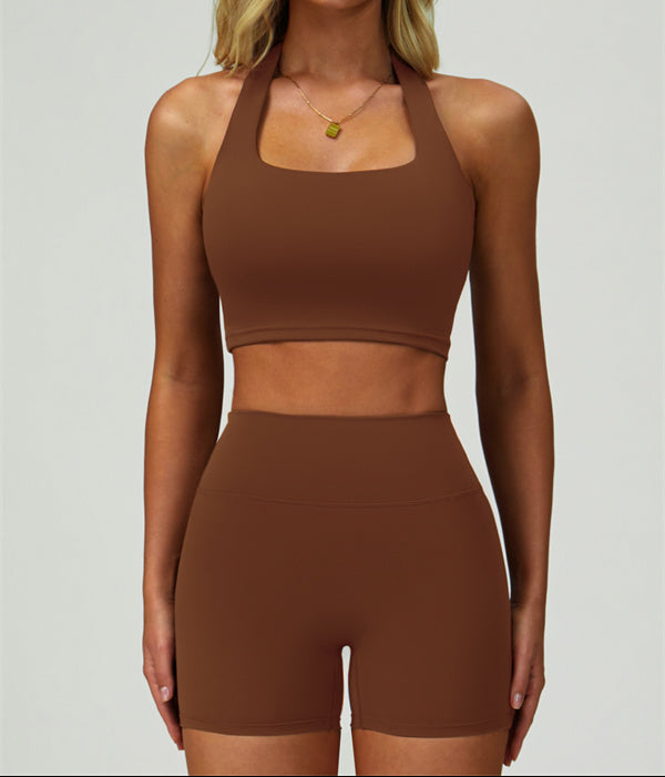 The Seraphine Halter Crop Top