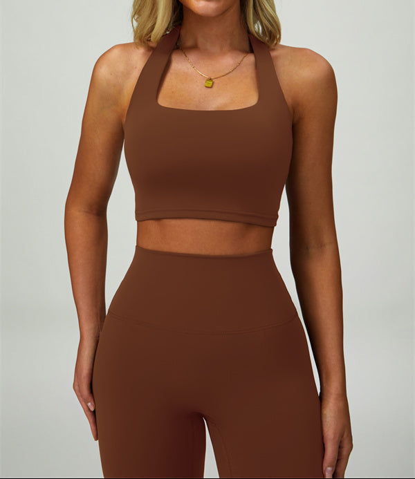 The Seraphine Halter Crop Top