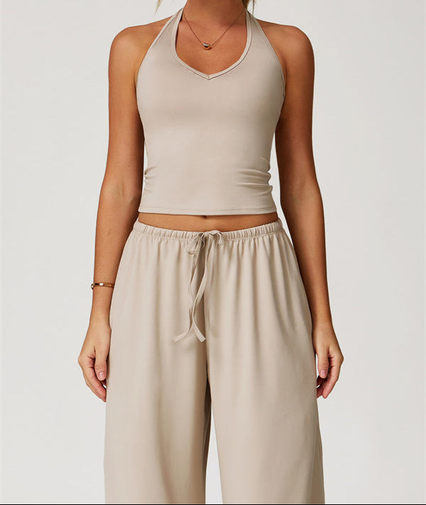 The Sprint Halter Tank Top