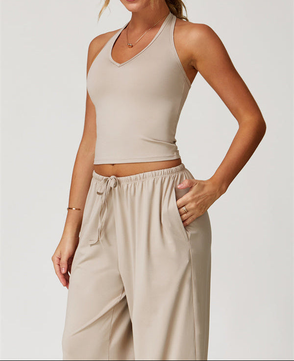 The Sprint Halter Tank Top