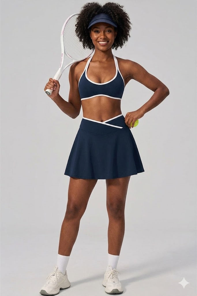 Strapless Skort Set