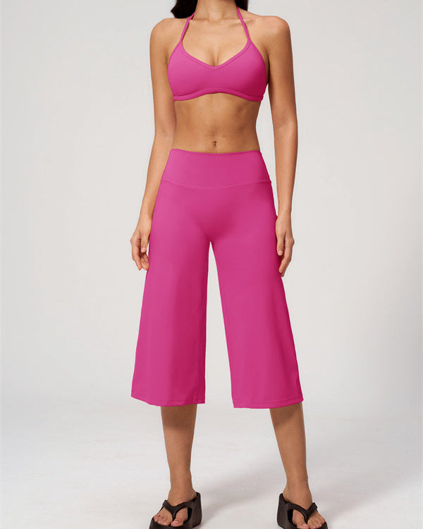 The Nexus Sports Bra Wide-Leg Crop 2-Piece Set