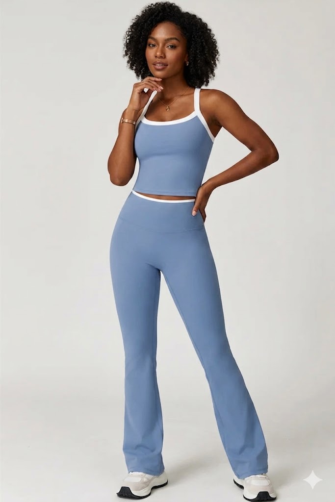 Cross Back Flare Set
