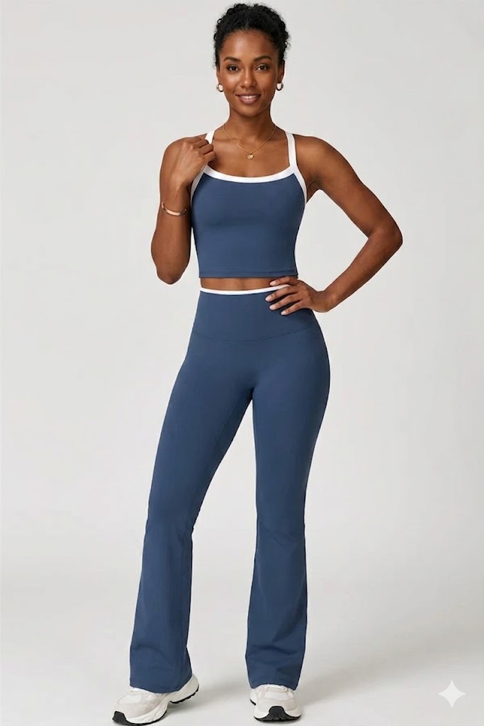 Cross Back Flare Set