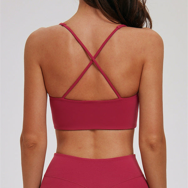 The Kinetic Cross Back Sports Bra