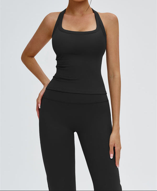 The Slate Y-Back Top