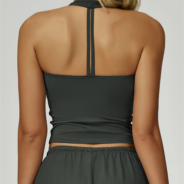 The Sprint Halter Tank Top