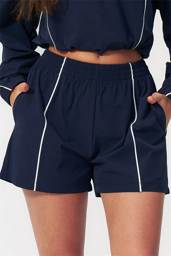 Running Jacket Shorts Set