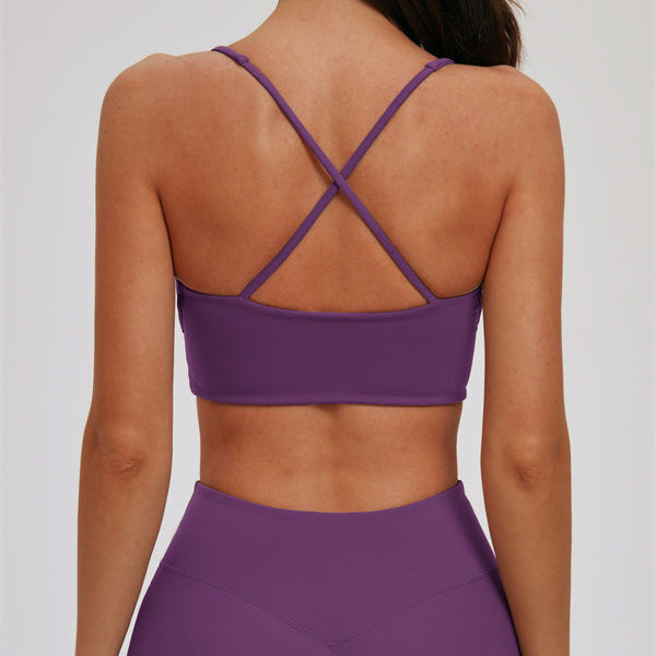 The Kinetic Cross Back Sports Bra