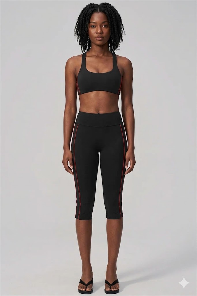 Tube Top Capri Set