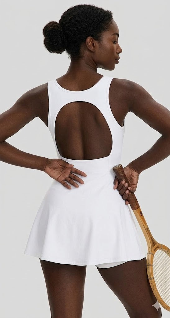 Backless Active Dress Set