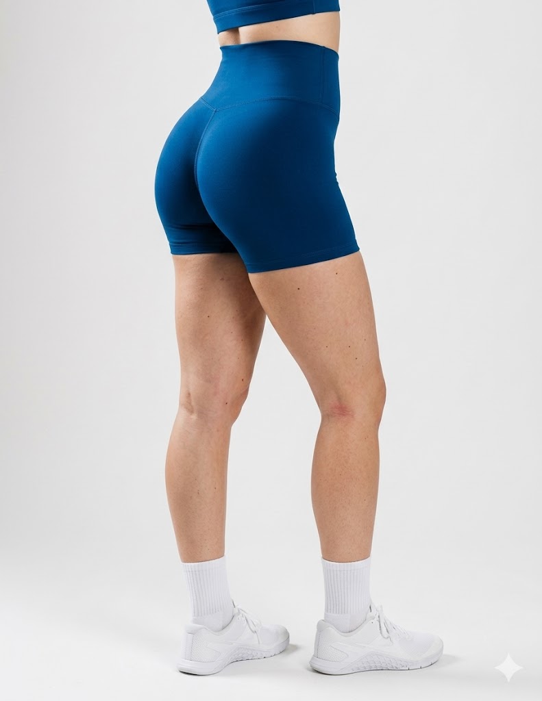 High Waist Scrunch Gym Shorts