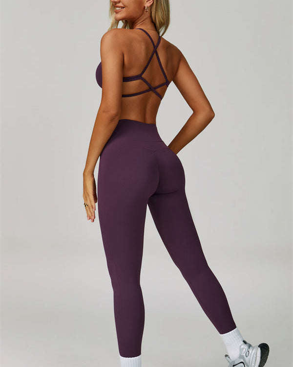 The Bold Cross Back Sports Bra
