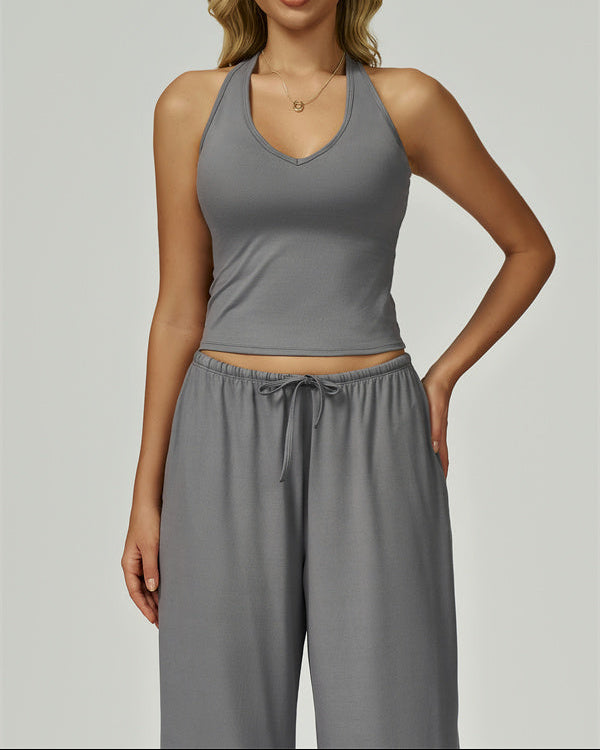 The Sprint Halter Tank Top