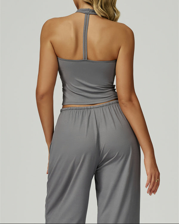 The Sprint Halter Tank Top