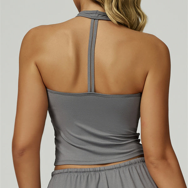 The Sprint Halter Tank Top