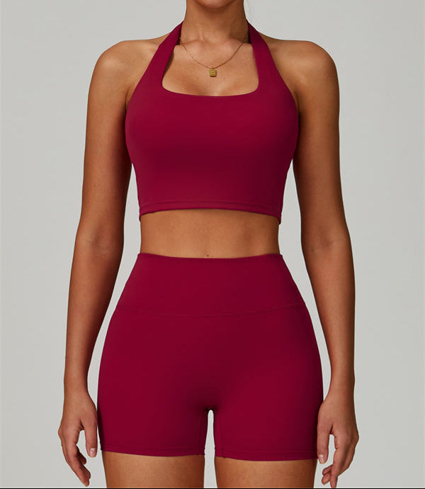 The Seraphine Halter Crop Top