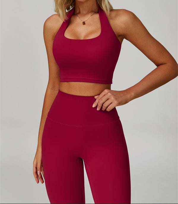 The Seraphine Halter Crop Top