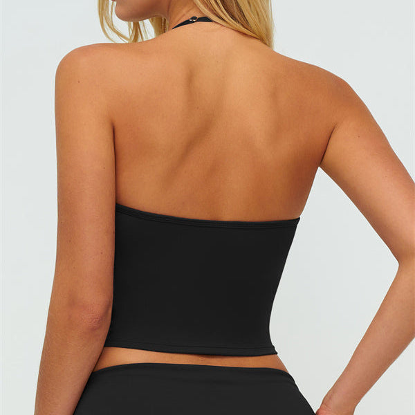 The Twirl Halter Tank Top