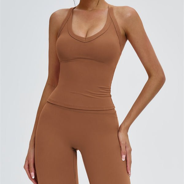 Calyra Cross-Back Workout TopCrop Tops & TeesVOLTRA FIT