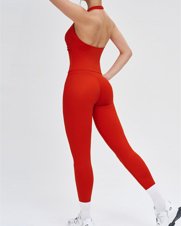 The Stride Crop Top Isabella Leggings 2-Piece Set
