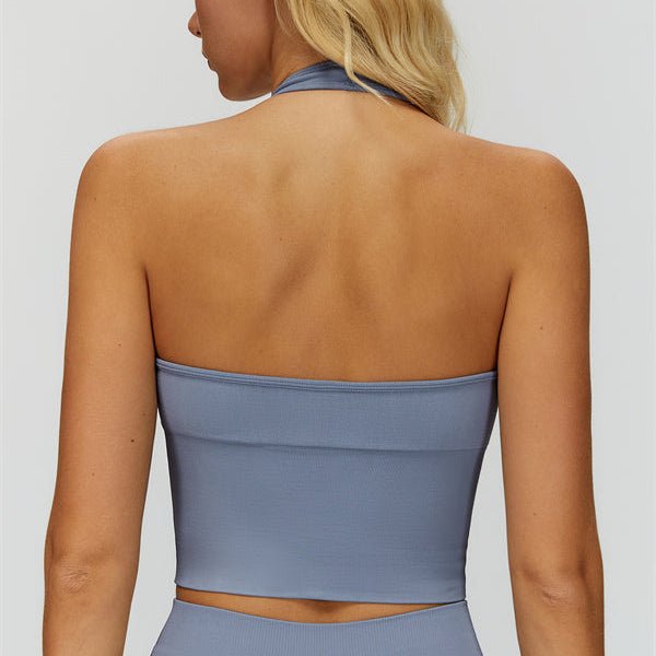Cinelle Seamless Halter Crop TopCrop Tops & TeesVOLTRA FIT