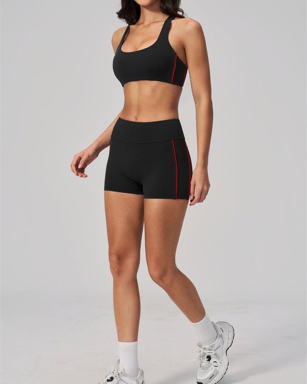 Crisscross Shorts SetVOLTRA FIT