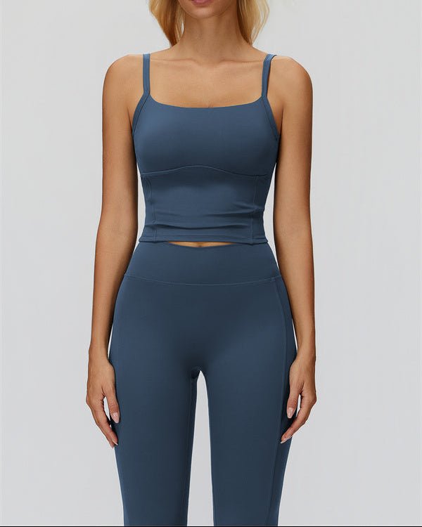 Crop Tank & Flare Leggings SetVOLTRA FIT