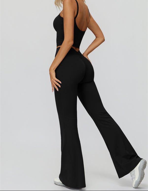 Crop Tank & Flare Leggings SetVOLTRA FIT