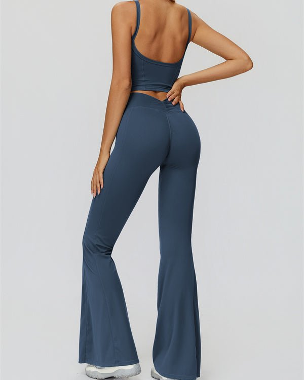 Crop Tank & Flare Leggings SetVOLTRA FIT