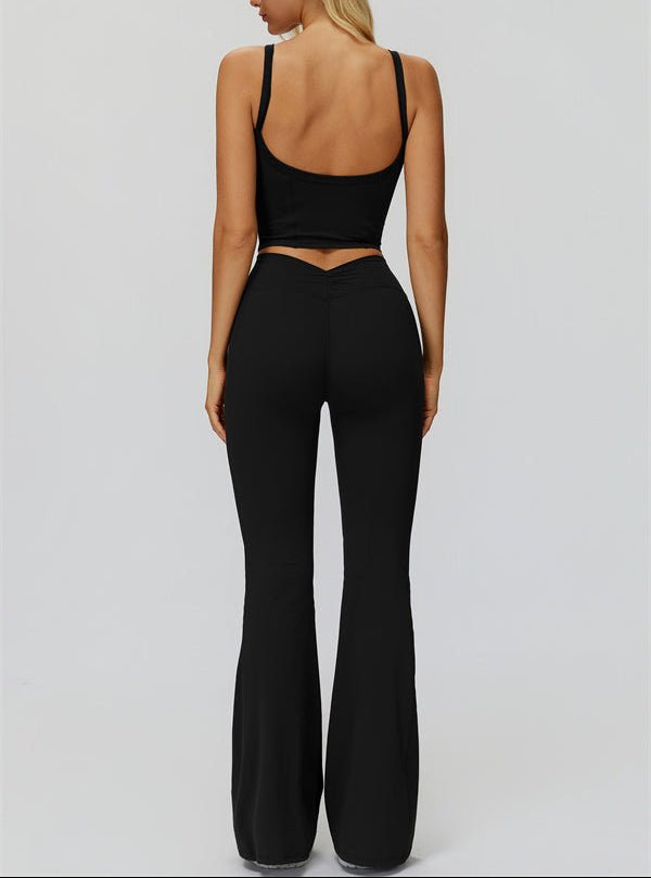Crop Tank & Flare Leggings SetVOLTRA FIT