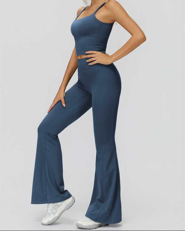 Crop Tank & Flare Leggings SetVOLTRA FIT