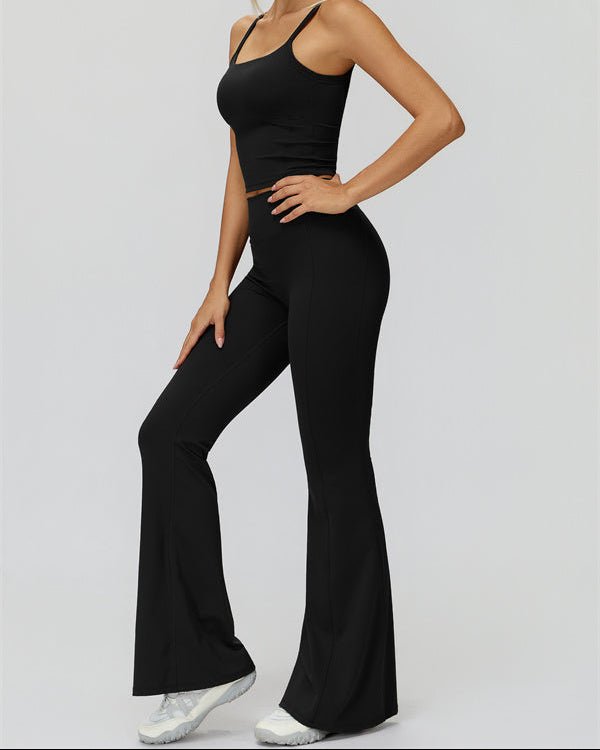 Crop Tank & Flare Leggings SetVOLTRA FIT