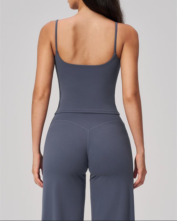 Crop Tank & Flared Leggings SetVOLTRA FIT