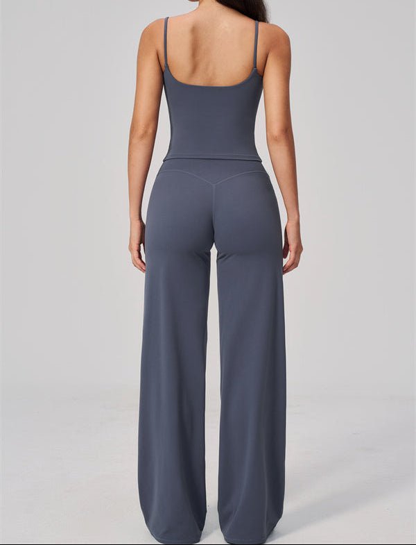 Crop Tank & Flared Leggings SetVOLTRA FIT