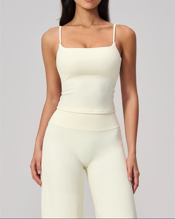 Crop Tank & Flared Leggings SetVOLTRA FIT