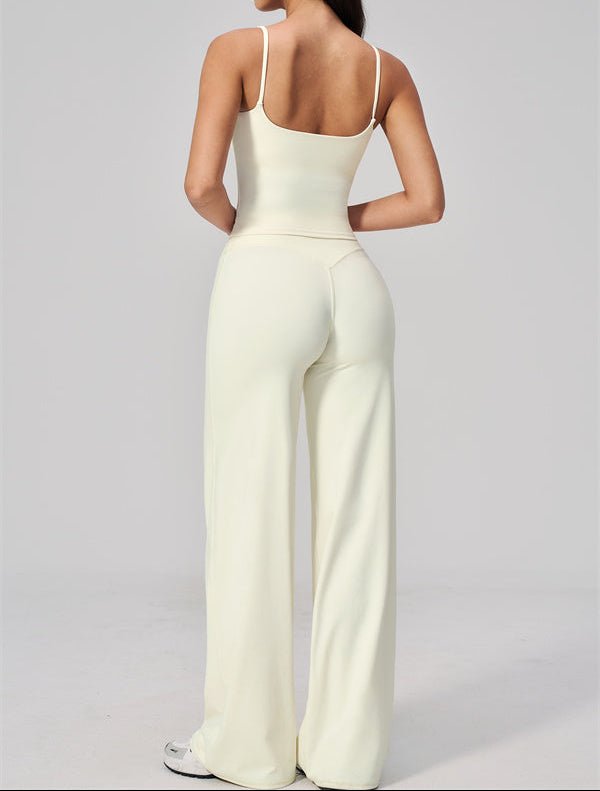Crop Tank & Flared Leggings SetVOLTRA FIT