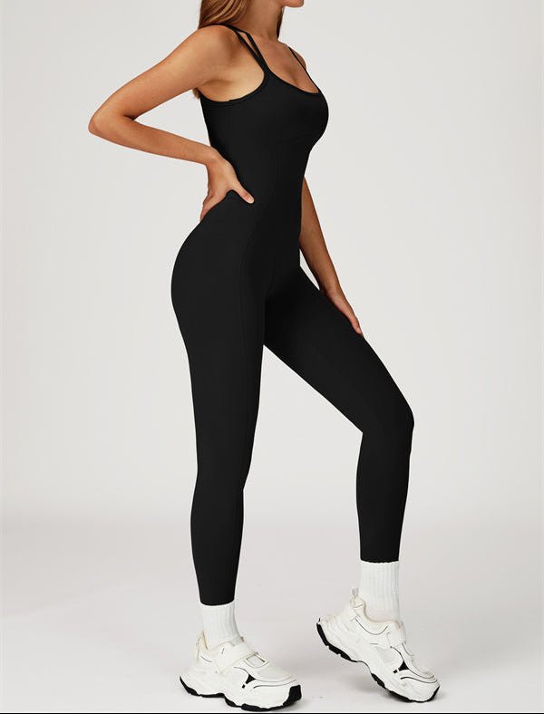 Cross Back Sculpting JumpsuitVOLTRA FIT