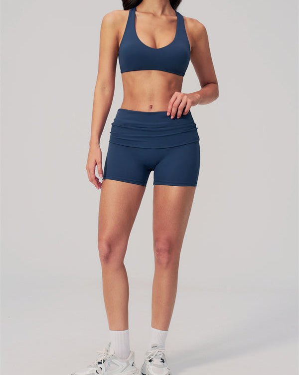 Cross Back Shorts SetVOLTRA FIT