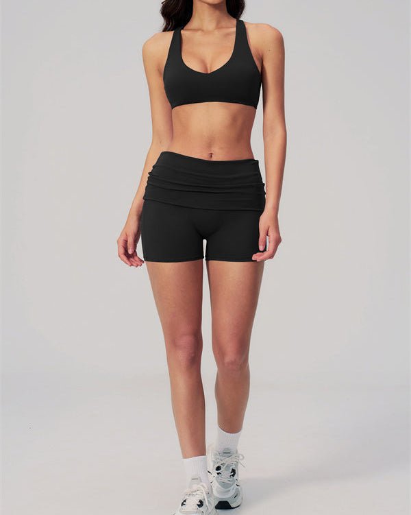 Cross Back Shorts SetVOLTRA FIT