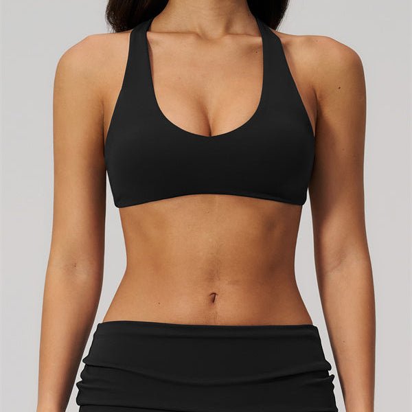 Cross Back Sports Bra & Shorts SetVOLTRA FIT