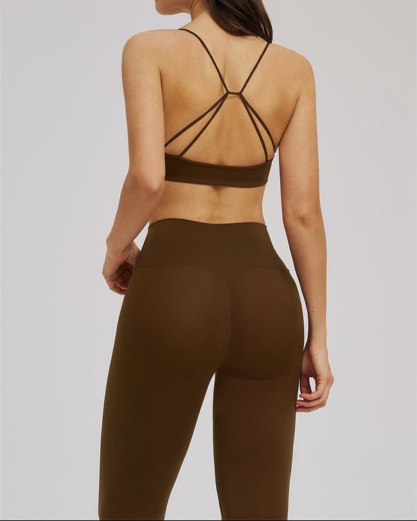 Cross Waist Sports Bra & Leggings SetVOLTRA FIT