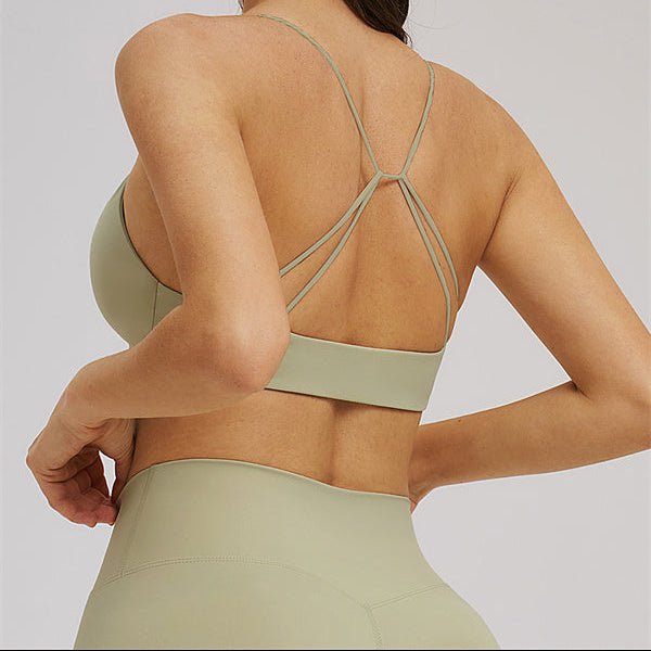 Cross Waist Sports Bra & Leggings SetVOLTRA FIT