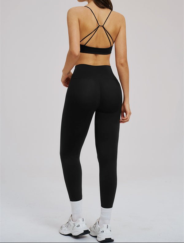 Cross Waist Sports Bra & Leggings SetVOLTRA FIT
