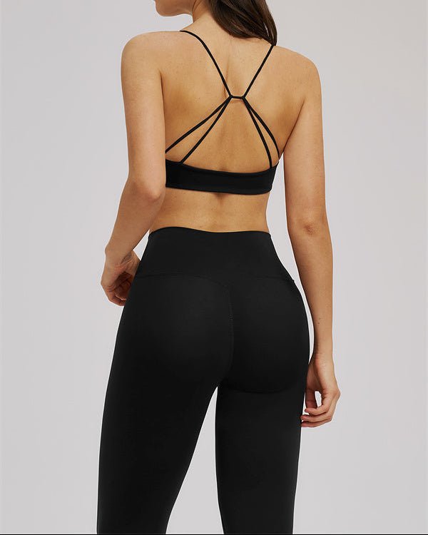 Cross Waist Sports Bra & Leggings SetVOLTRA FIT