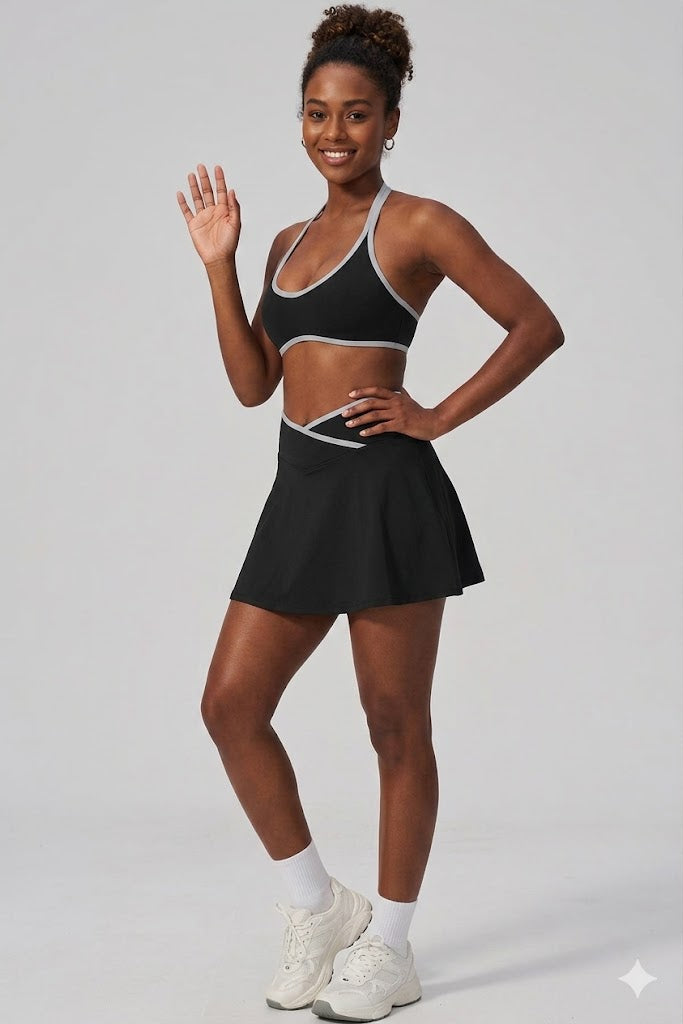 Strapless Skort Set
