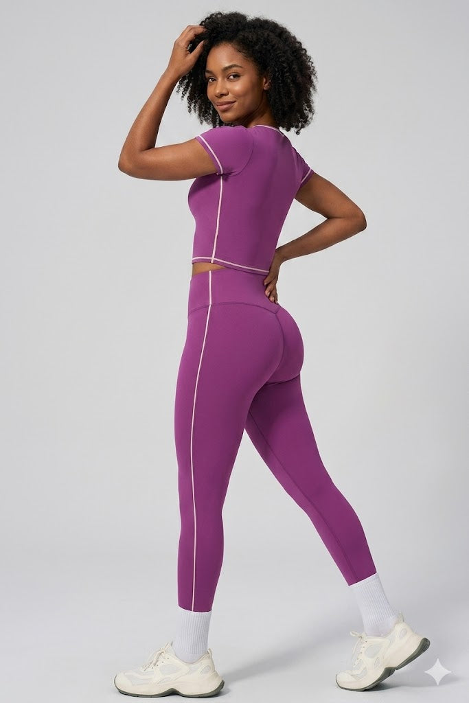 Crisscross Leggings Set